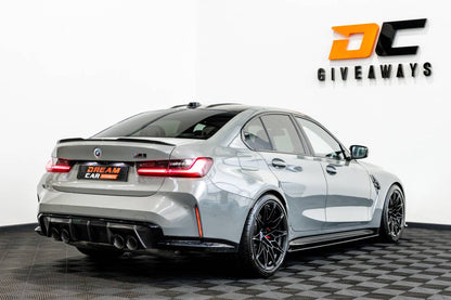 Gagnez cette BMW M3 Competition 2022 & 3 000 € ou 63 000 € net d'impôts ou une alternative en espèces de 60 000 €